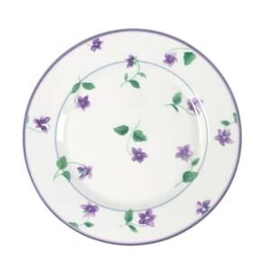Waverly Garden Room Sweet Violets Lot of 2 Salad Plates